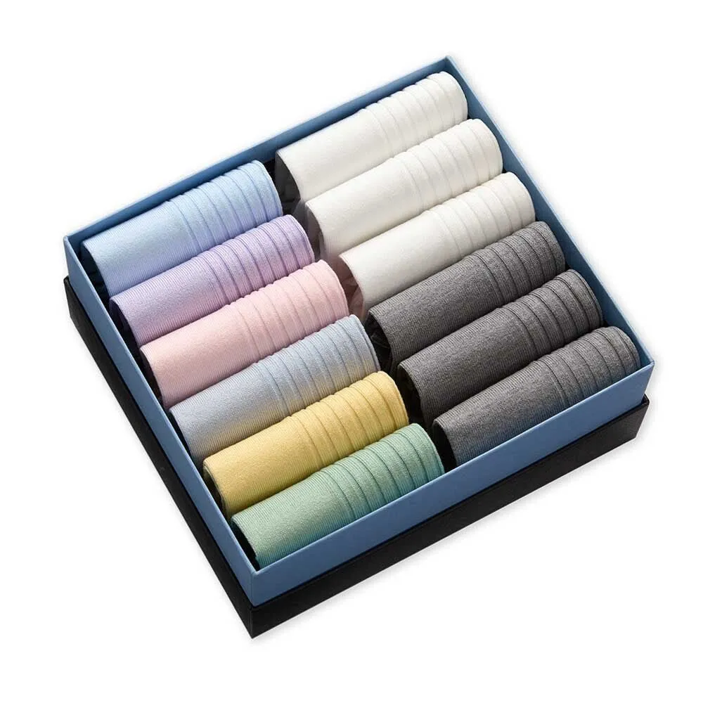 London Sock Company Pastel Trainer ankelsokker 12-pack pastell