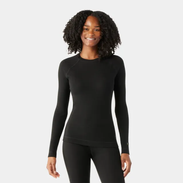 Smartwool Classic Thermal Crew ullgenser Black dame