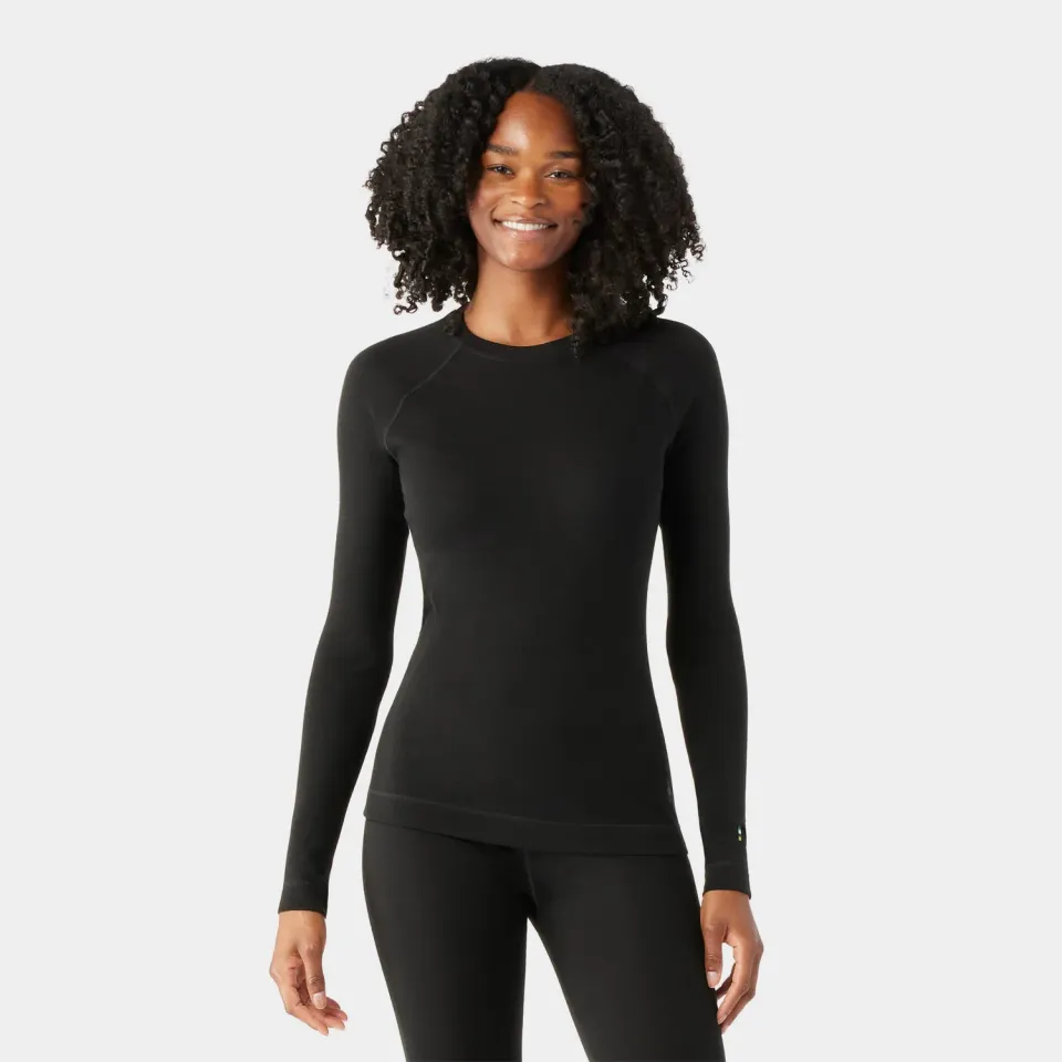 Smartwool Classic Thermal Crew ullgenser Black dame