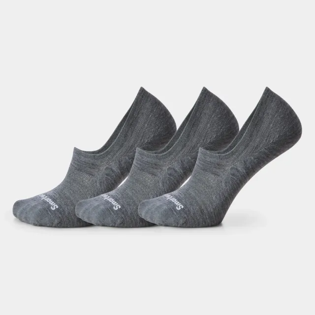 Smartwool Everyday ankelsokker grå 3-pakning ull