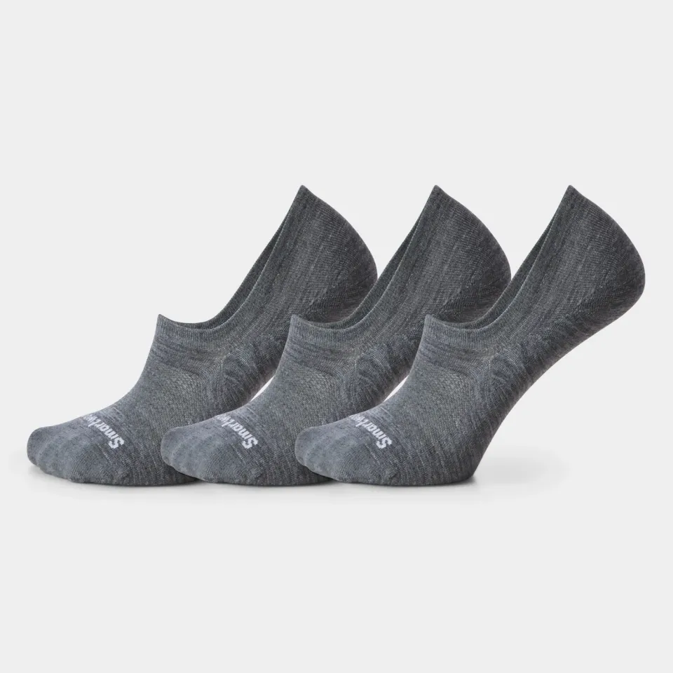 Smartwool Everyday ankelsokker grå 3-pakning ull