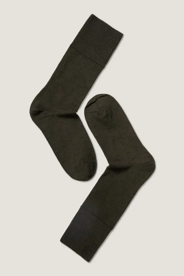 Note By Syversen Fine Wool Comfort ullsokker oliven 36-41