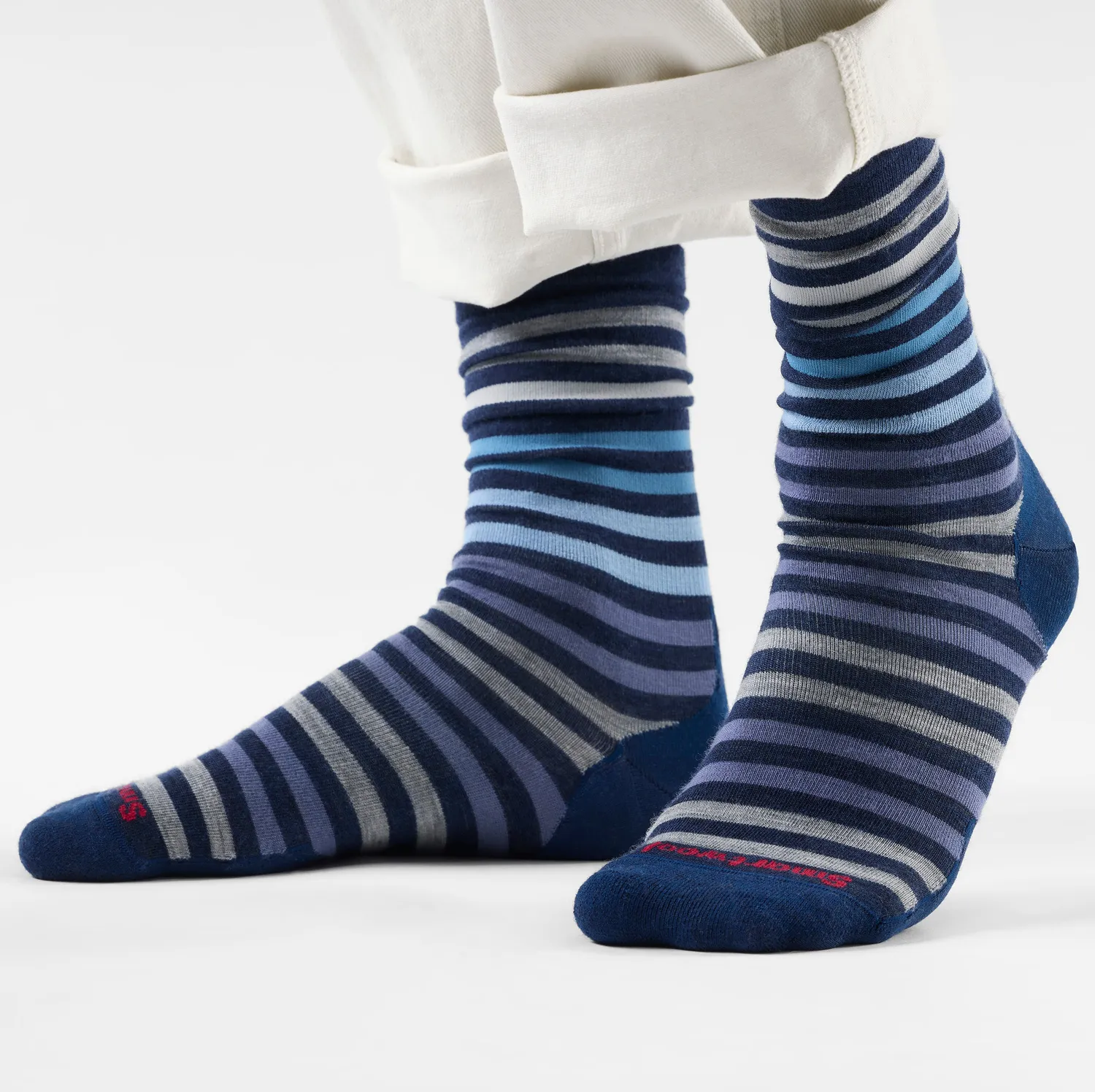 Smartwool Everyday Spruce Street Crew sokker Deep Navy ull
