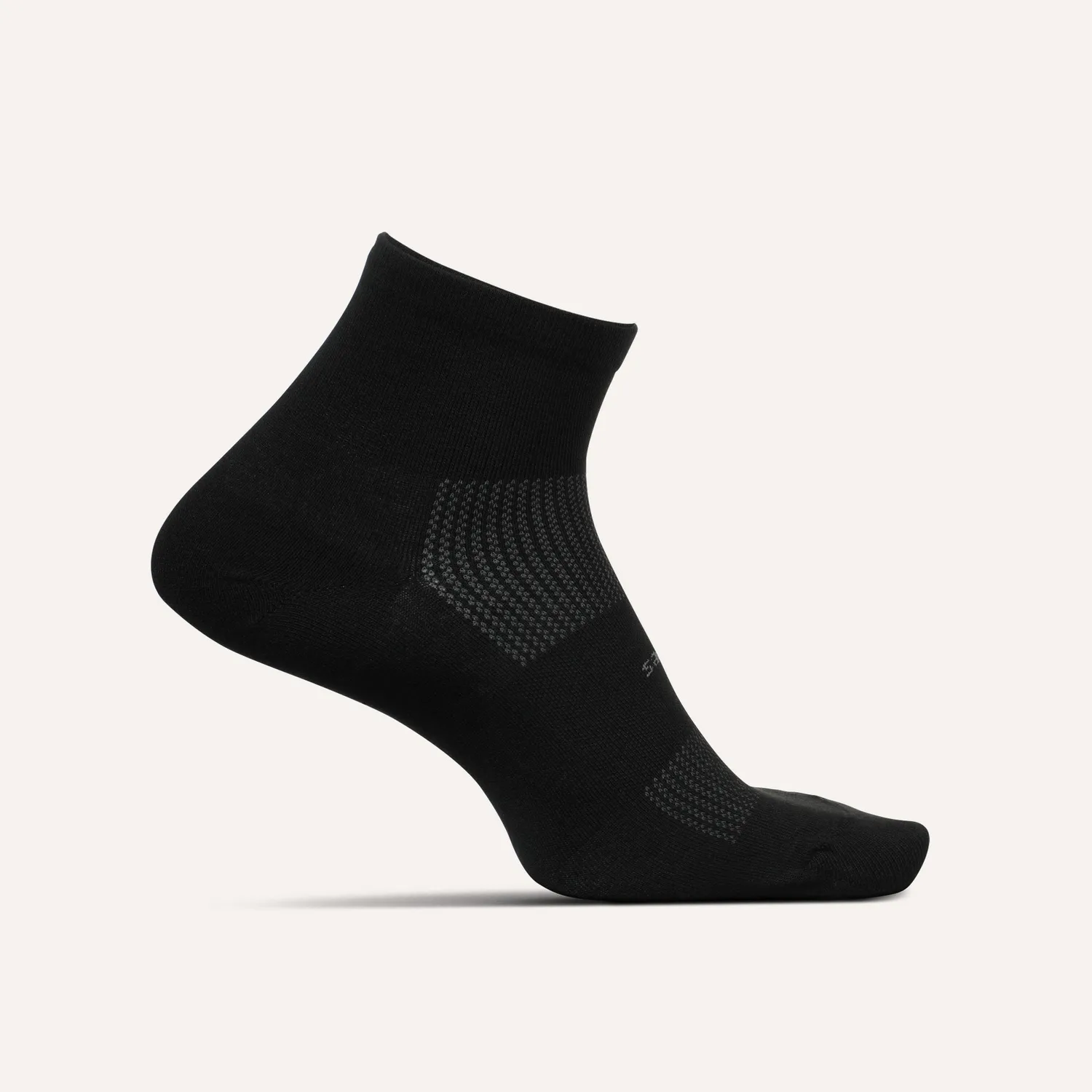 Feetures High Performance Max Cushion Quarter sokker hvit