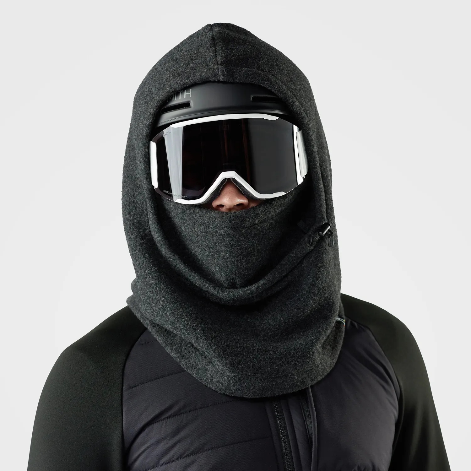 Smartwool Second Cut Fleece Hood fleecehette charcoal