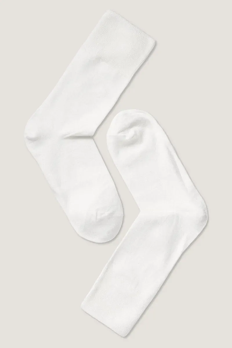 Note by Syversen Bamboo Comfort Top sokker offwhite 36-41