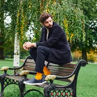 London Sock Company Simply Sartorial sokker safran 2-pak tynne