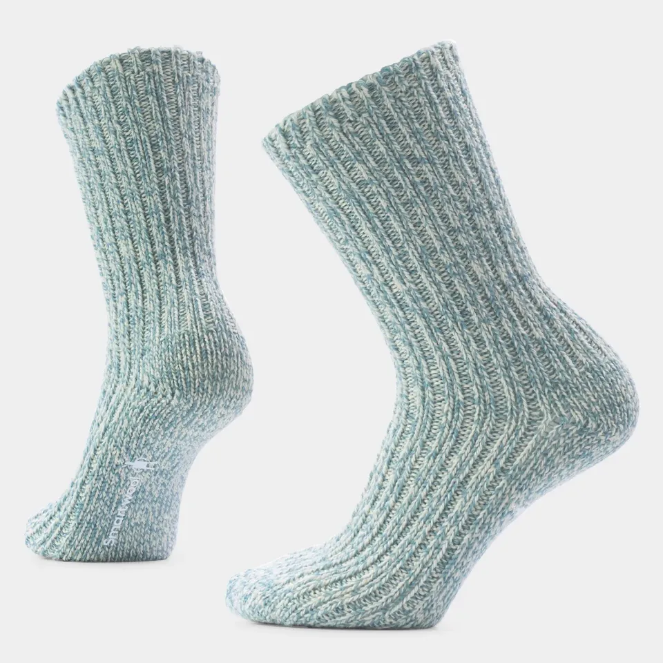 Smartwool Everyday Cozy Heritage Rib Crew dusty teal