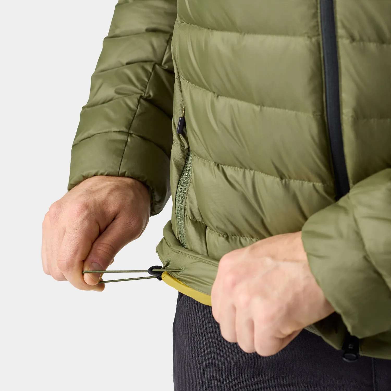 Smartwool Winterloft Hooded Jacket boblejakke Winter Moss dun