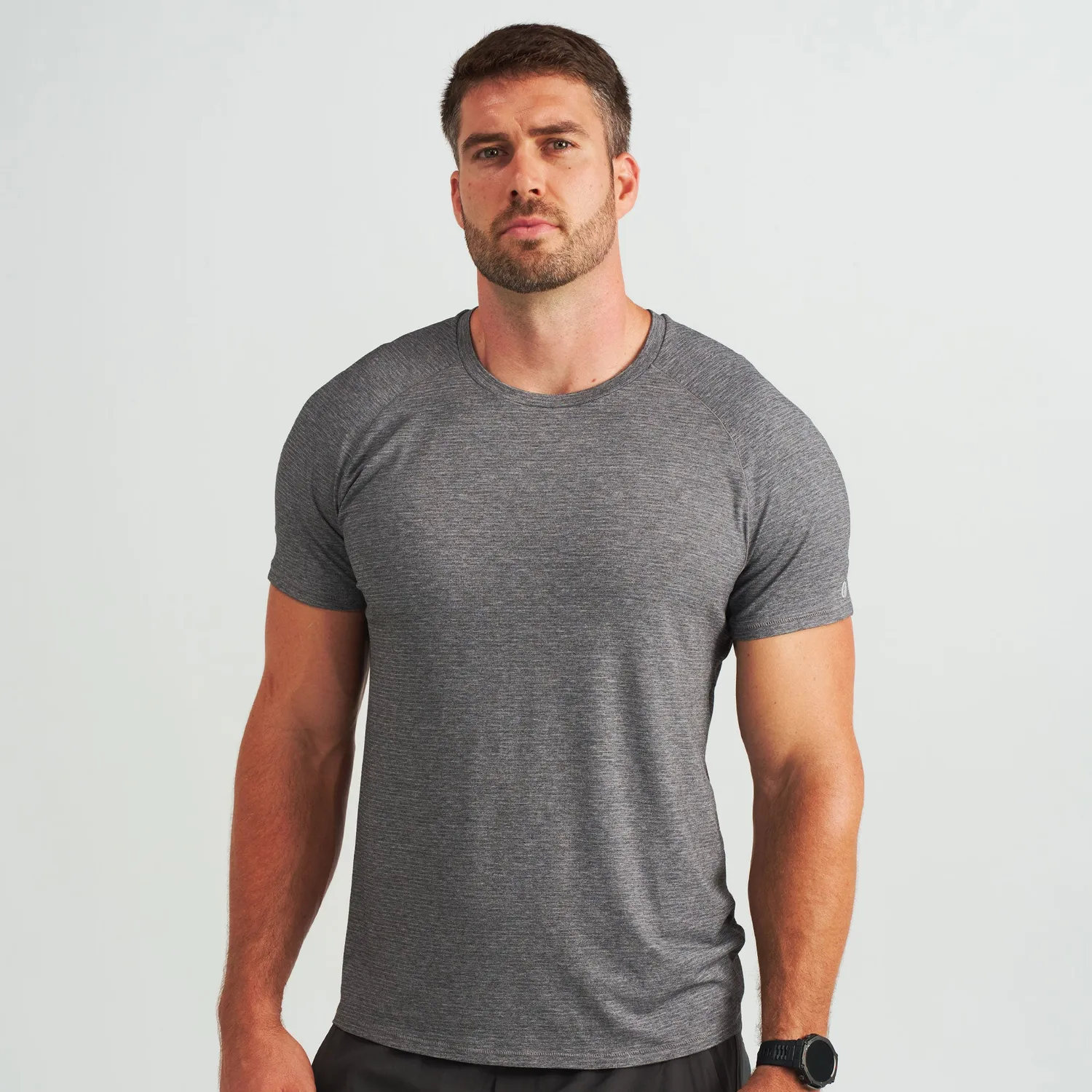 Feetures Stride Flex Tee t-skjorte herre svart miks 3-pk myk