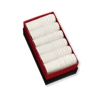 London Sock Company Simply Trainer X Cream ankelsokker krem 6-par