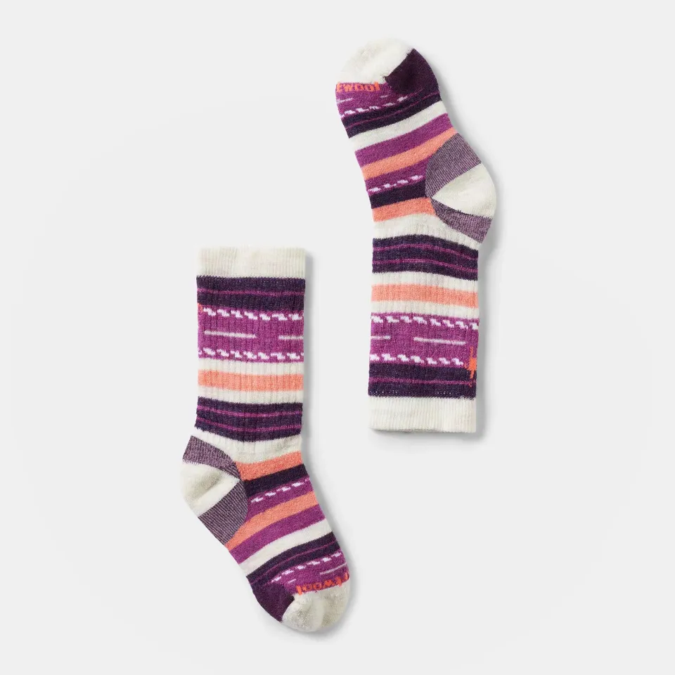 Smartwool Kids Hike Margarita tursokker moonbeam dempet