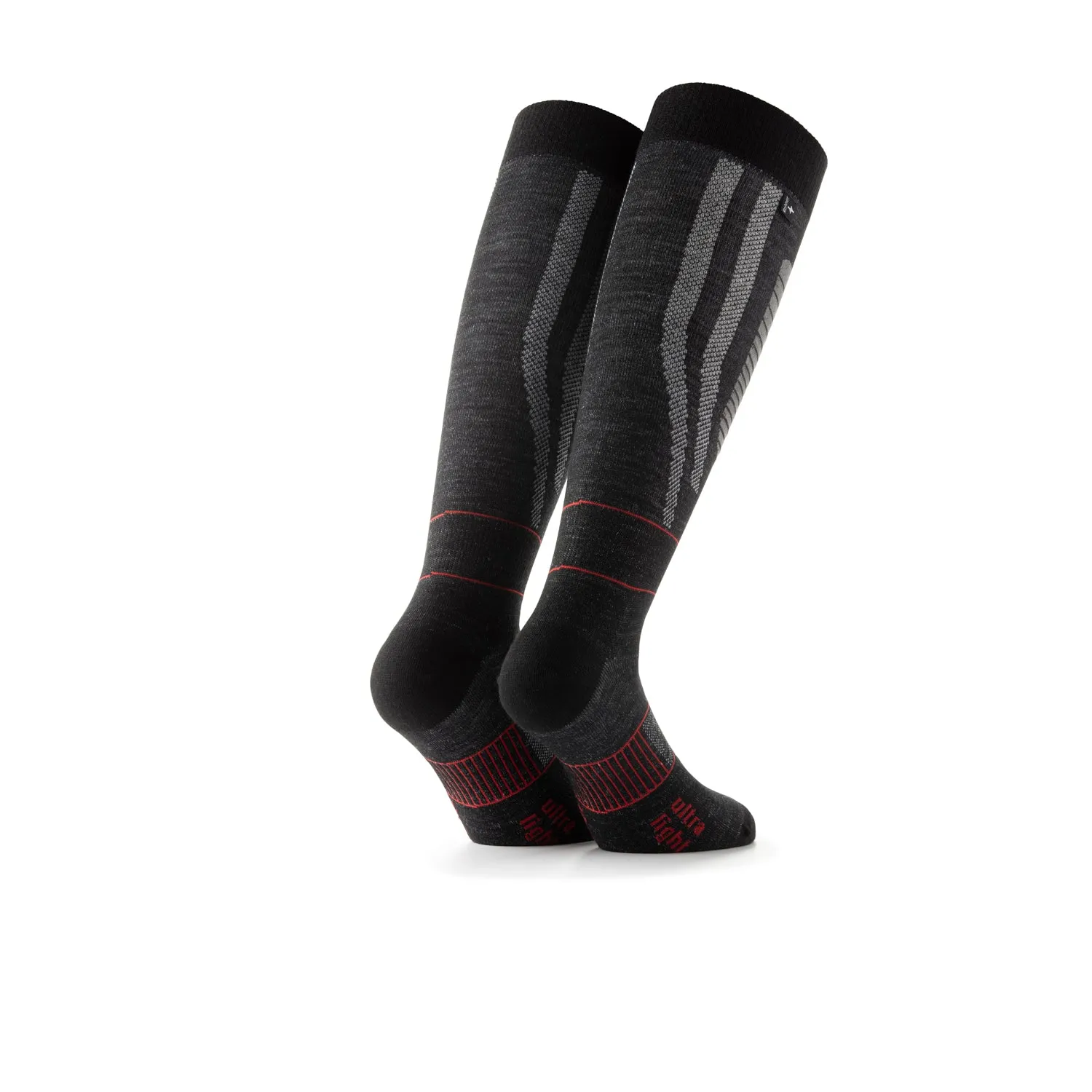 Rohner Ultra Light skisokker sort 39-41 tynne