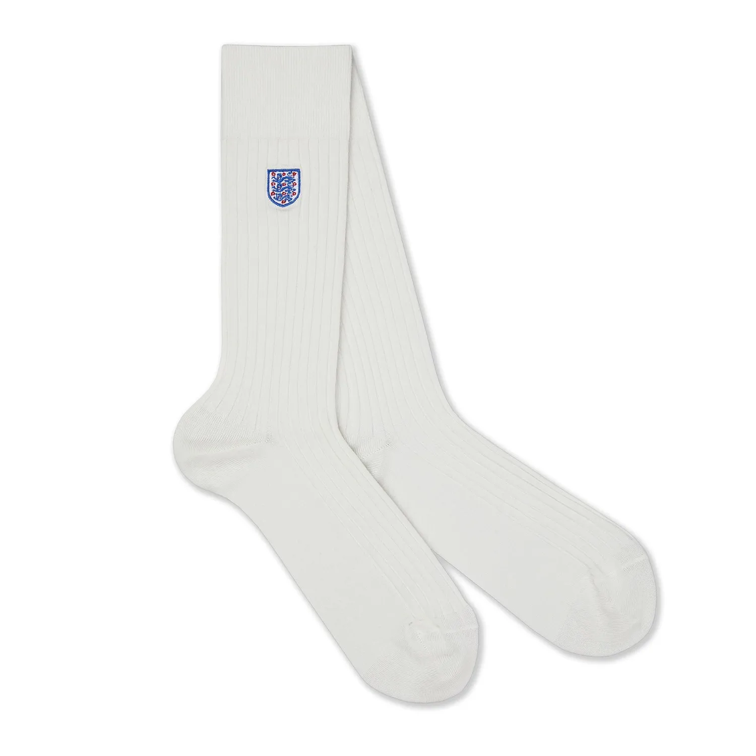 London Sock Company England FA dressokker FA Navy lisle-bomull