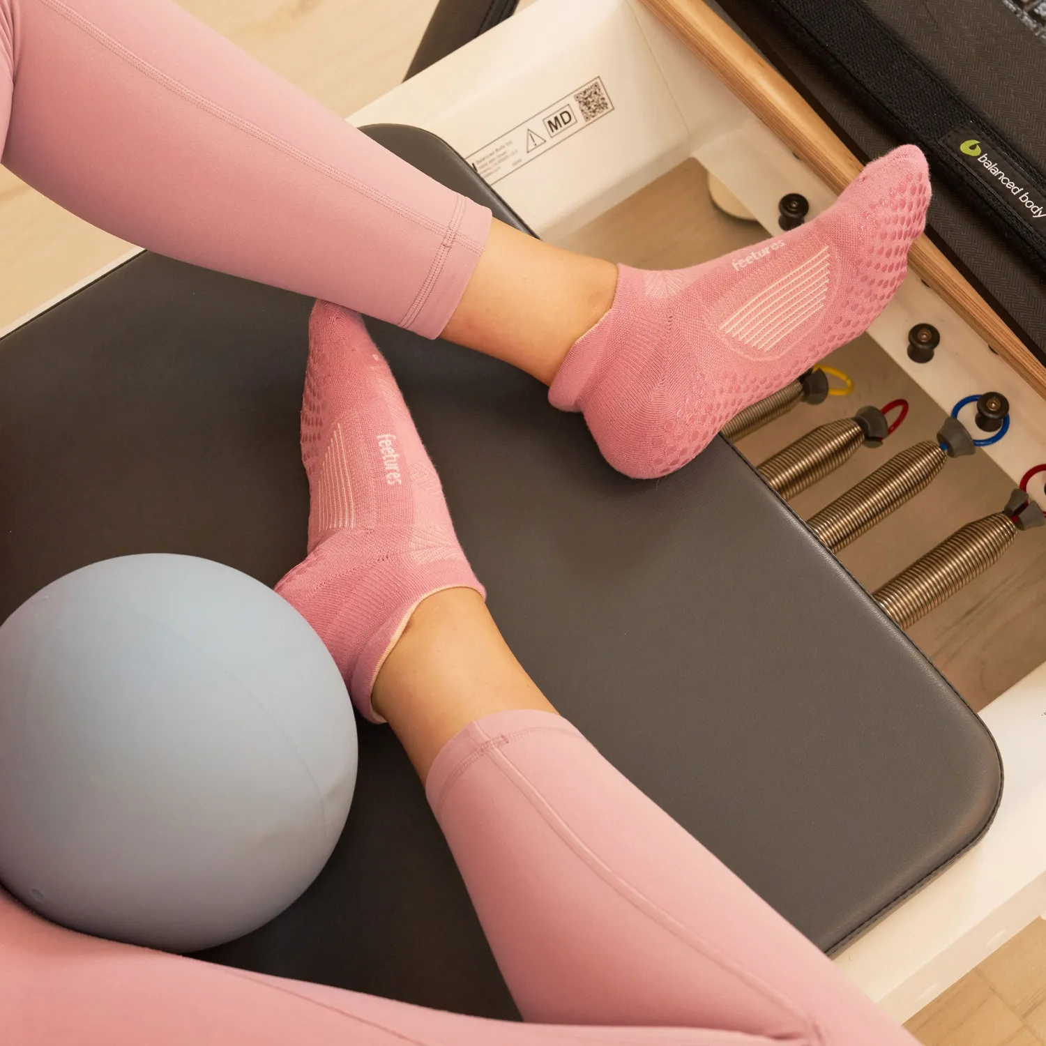 Feetures Elite Grip Max Cushion Tab gripsokker sklisikker