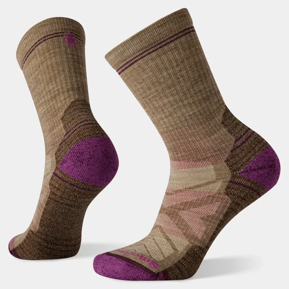 Smartwool Hike Crew tursokker fossil lett polstring