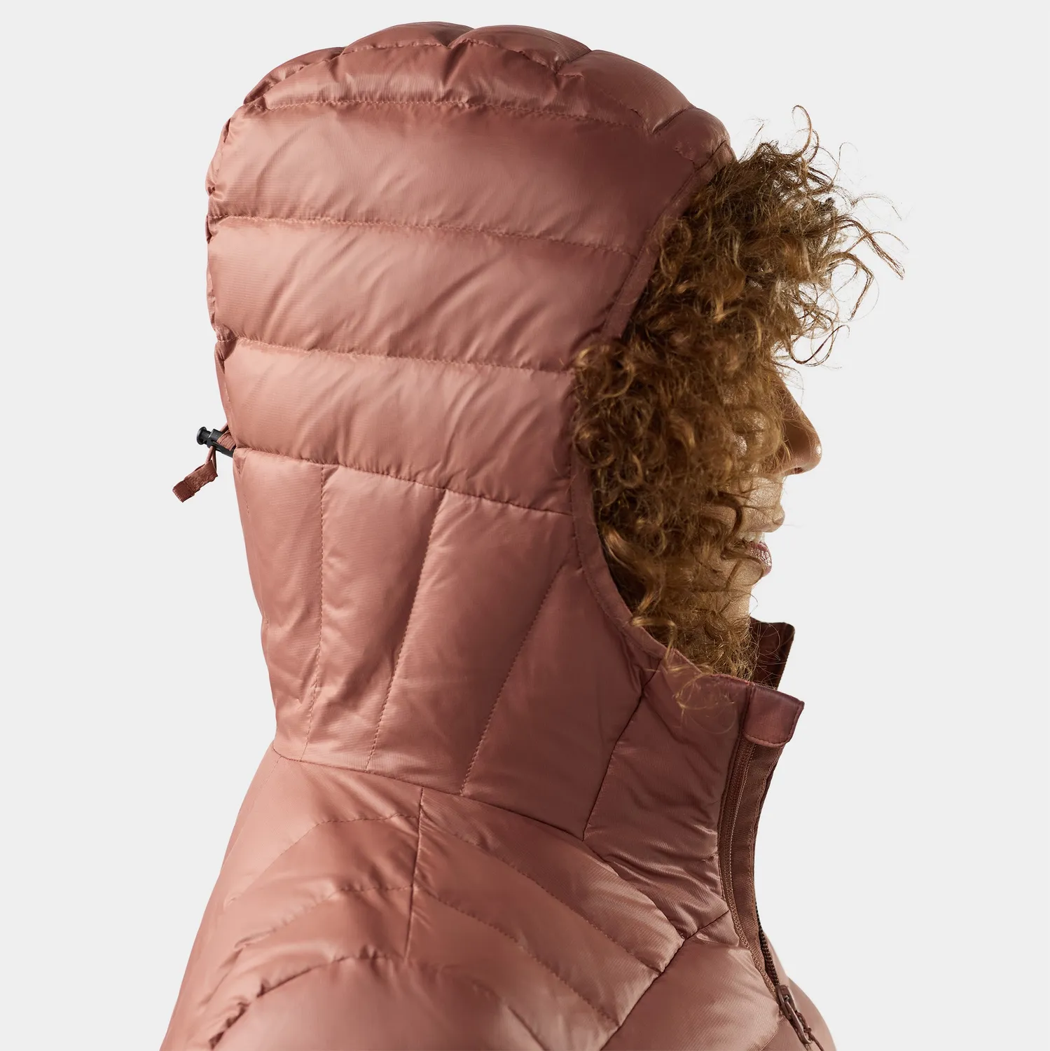 Smartwool Winterloft Hooded jakke mocha dun ull dame