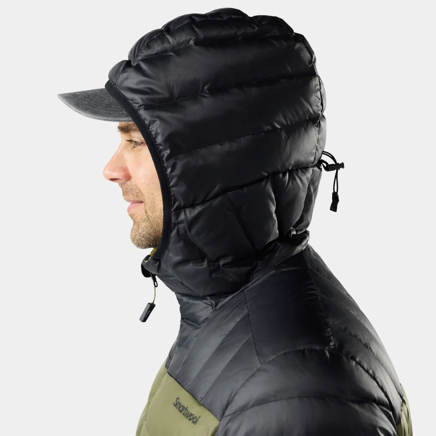 Smartwool Winterloft Hooded Jacket boblejakke Winter Moss dun