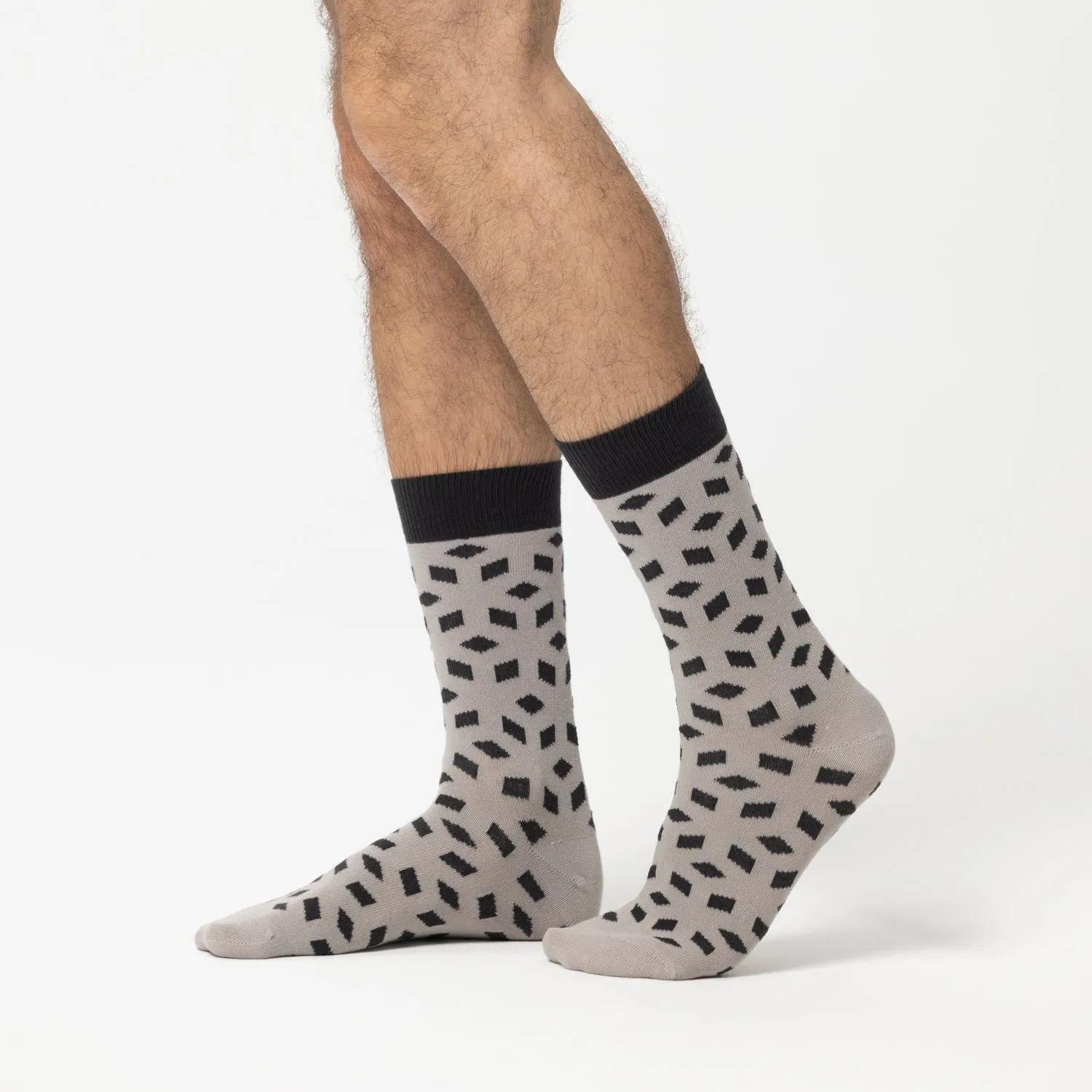 Rohner Fashion sokker lys grå temperatur