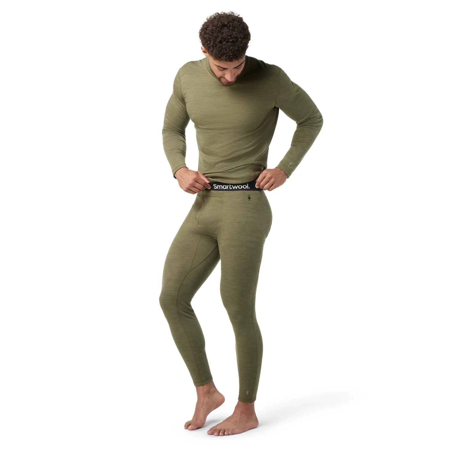 Smartwool Classic Thermal Merino underbukse grønn ull herre
