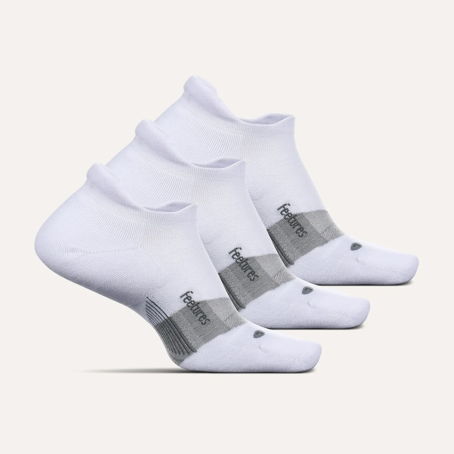 Feetures Merino 10 Max Cushion Tab ankelssokker 3-pk ull