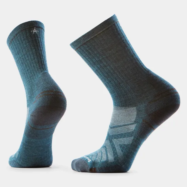 Smartwool Hike Crew tursokker twilight blue dempet ull