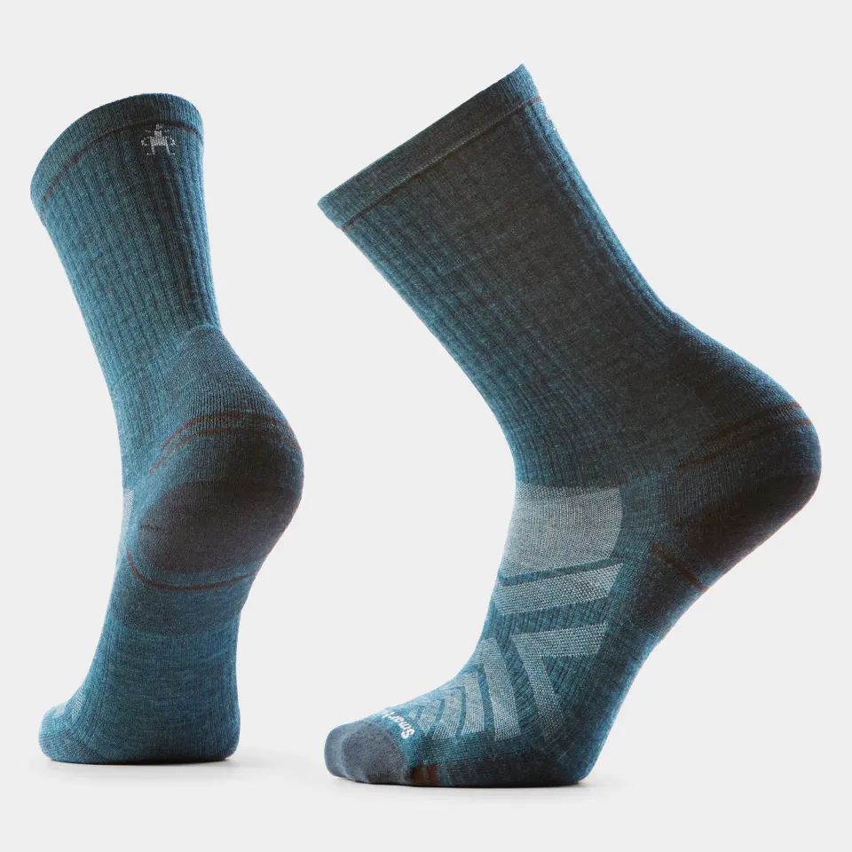 Smartwool Hike Crew tursokker twilight blue dempet ull