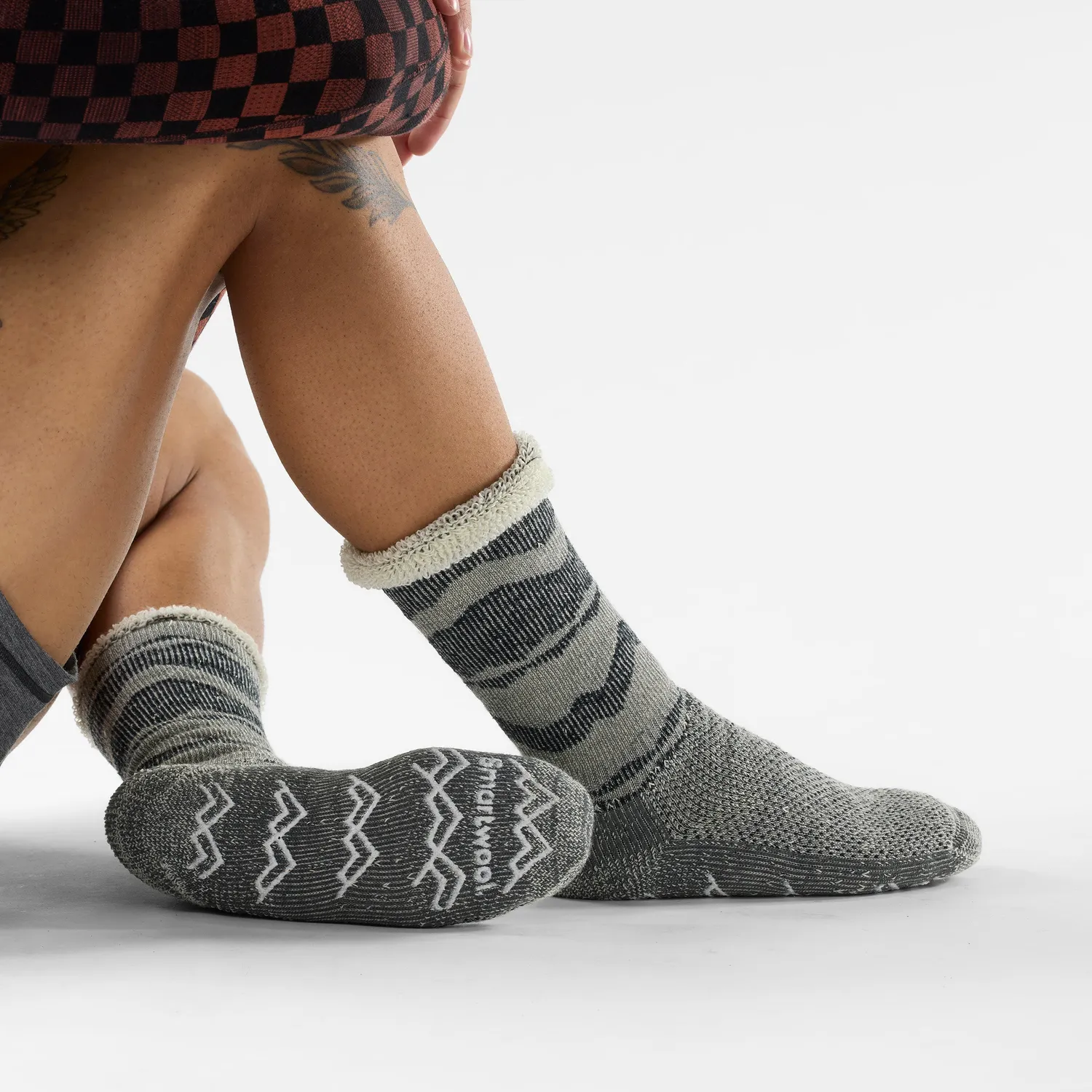 Smartwool Everyday Cozy Slipper kosesokker Medium Gray M