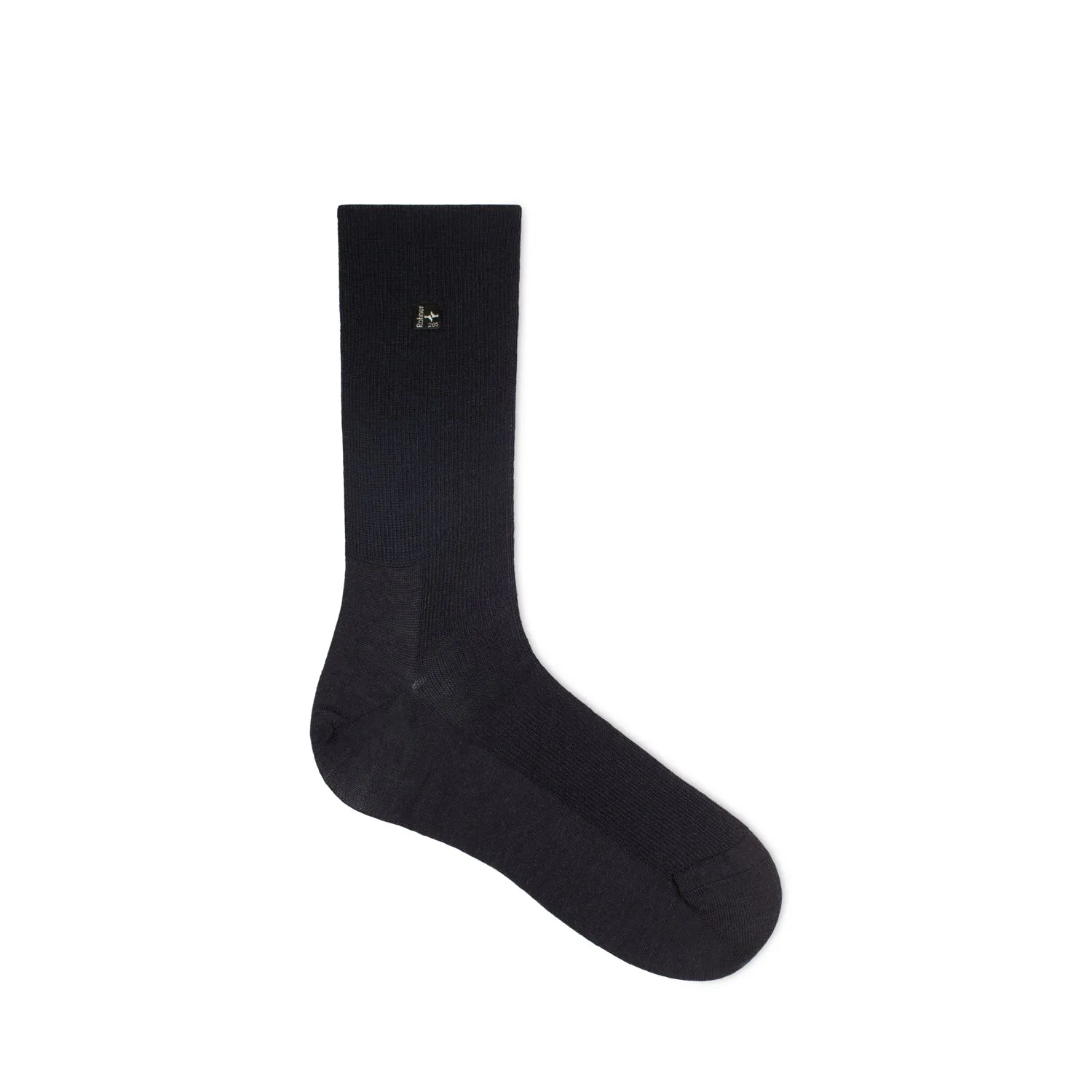 Rohner Diabetic Wool Socks Wide diabetessokker svart
