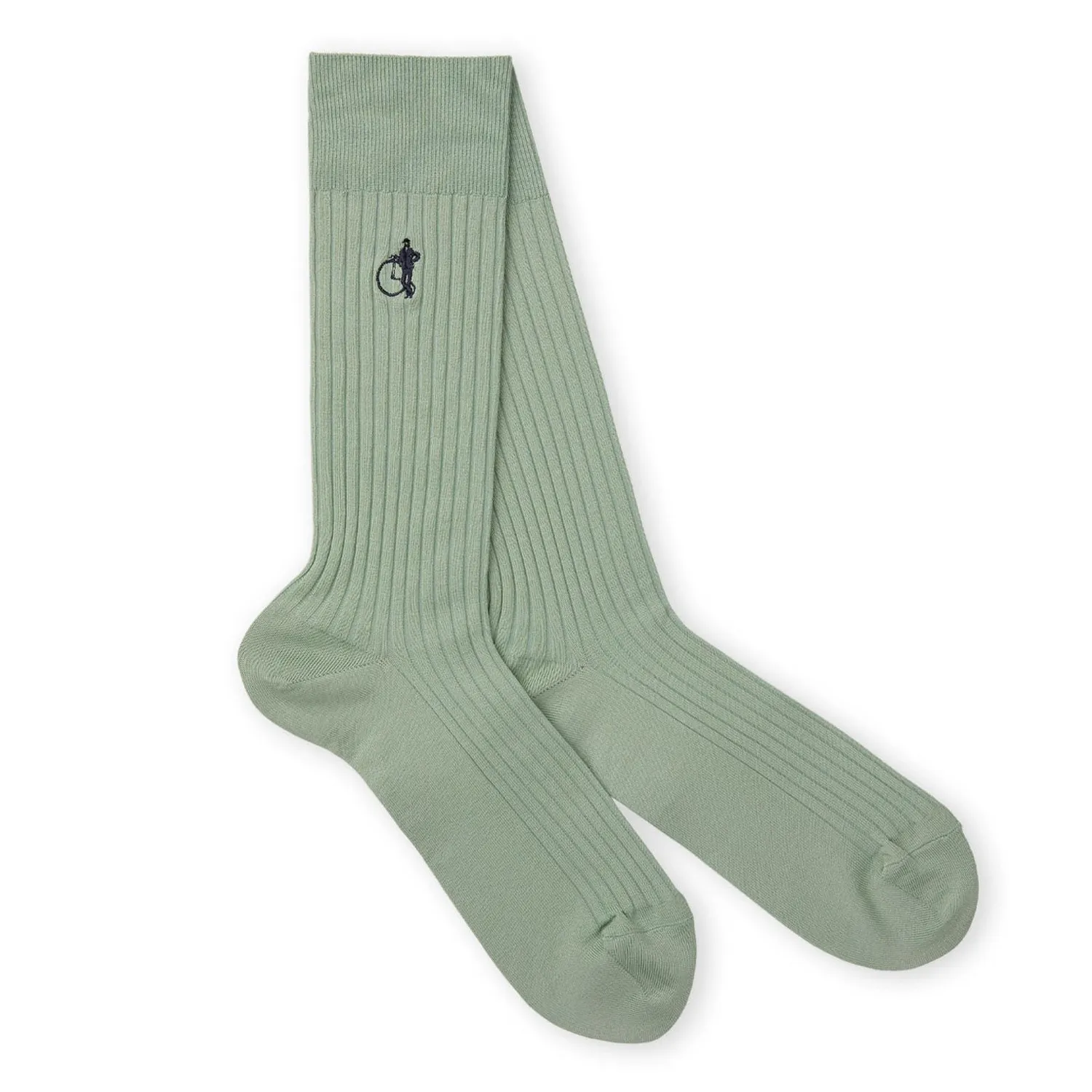 London Sock Company Dash of Class sokker 6-pack sage bomull