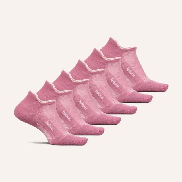 Feetures Elite Grip Max Cushion Tab sokker 6-pk Balance Black Mix