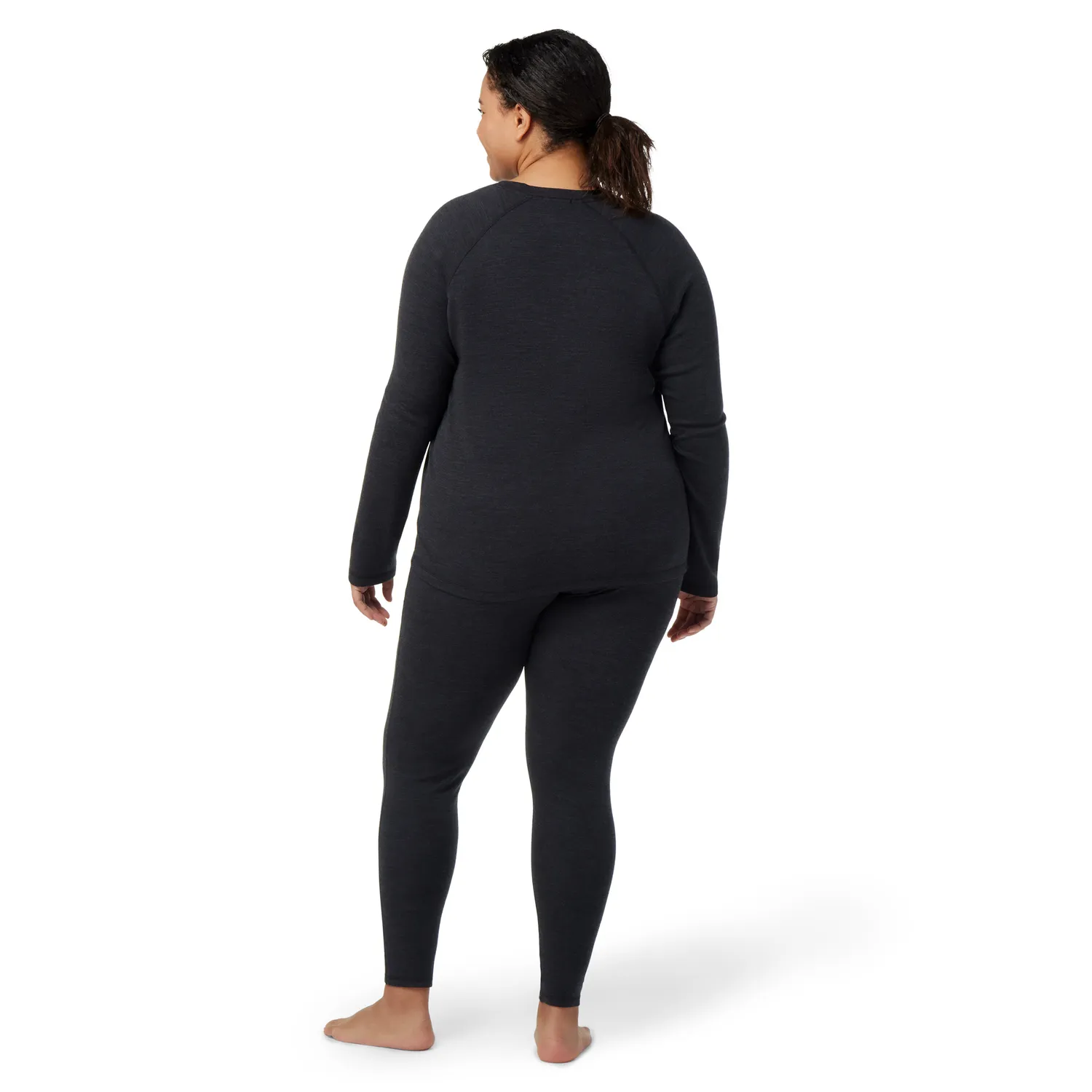 Smartwool Classic Thermal Merino ulltrøye Charcoal Heather varm