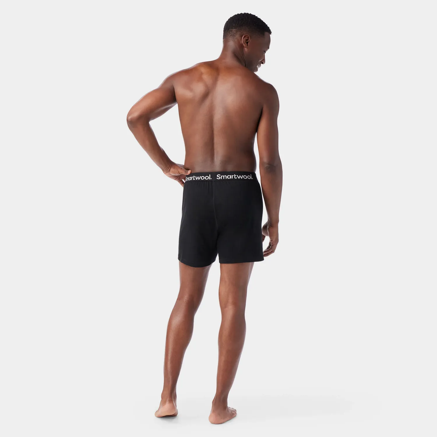 Smartwool Merino Boxer underbukse svart L løs ull