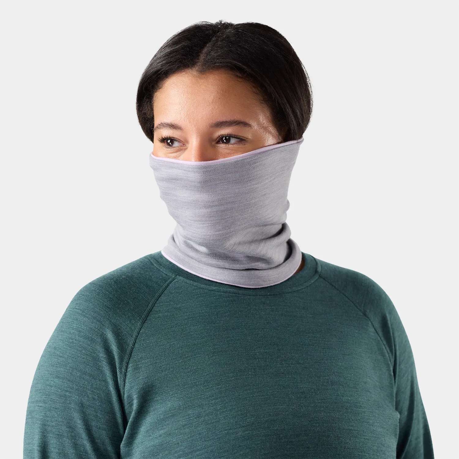 Smartwool Thermal Reversible Neck Gaiter hals icy lavender