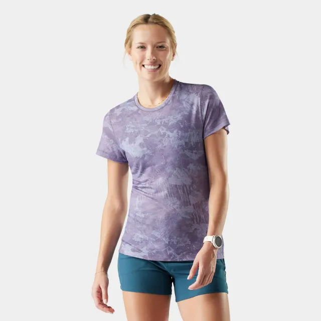 Smartwool Merino Short Sleeve Tee t-skjorte purple storm ull