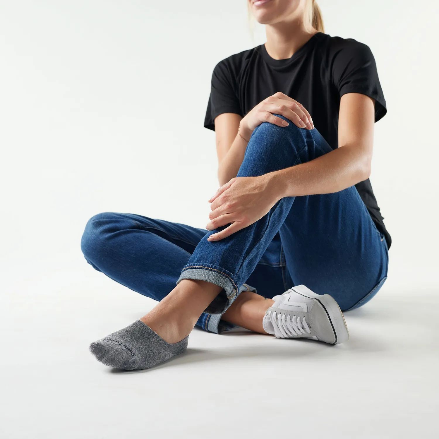 Smartwool Everyday No Show sokker grå ull