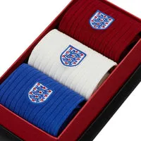 London Sock Company Pitch Side Pick sokker 3-pk England