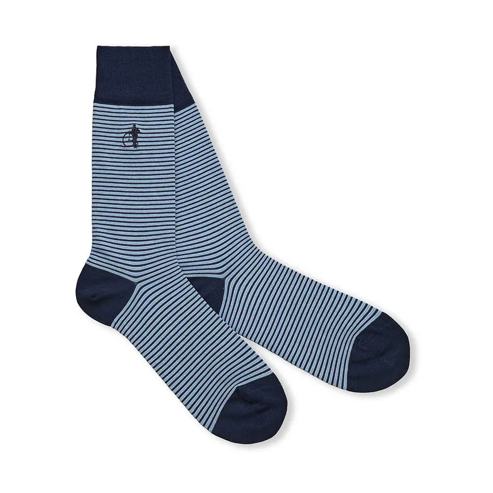London Sock Company Striped Set II sokker 3-par stripete bomull